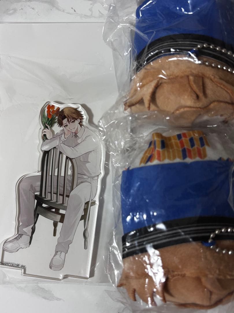 にじさんじ 伏見ガク アクリルスタンド 缶バッジ チェキ風カード