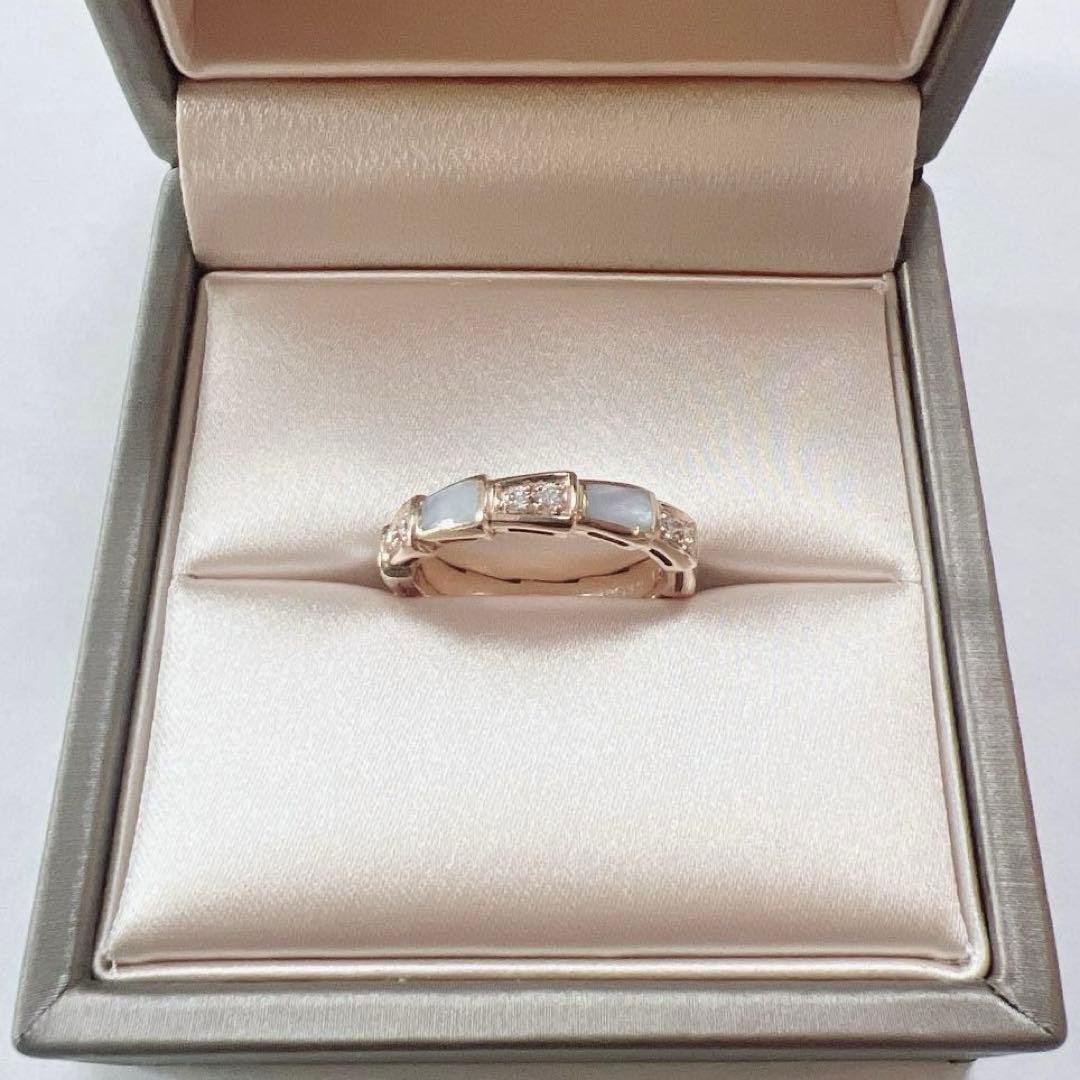 【新品】BULGARI セルペンティ ヴァイパーリング ダイヤ