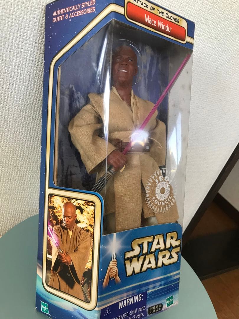 スターウォーズ ハズブロ社製　メイス・ウィンドゥ　12インチ フィギュア