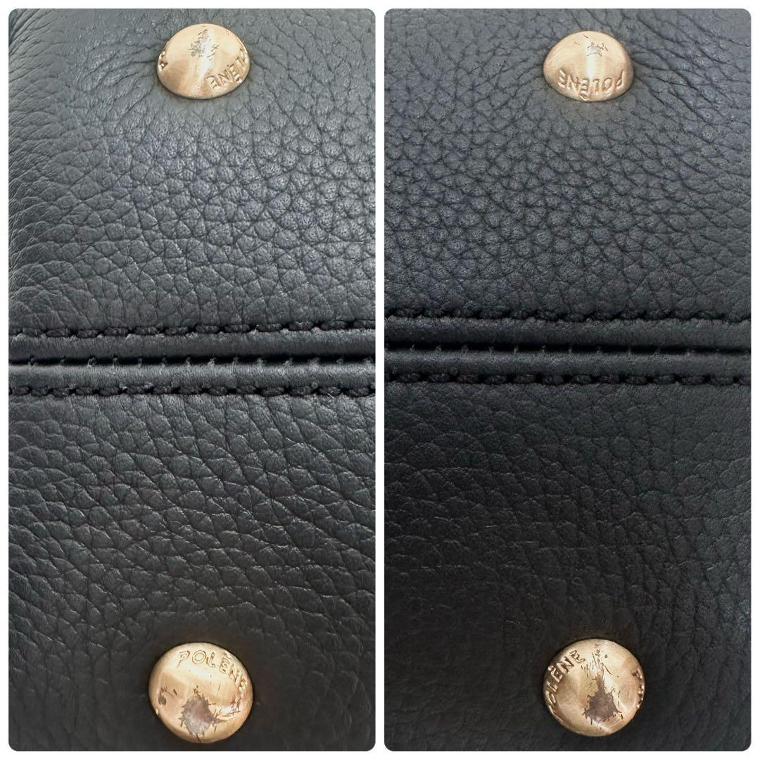 POLÈNE ポレーヌ Numéro Un Mini ショルダーバッグ ブラック