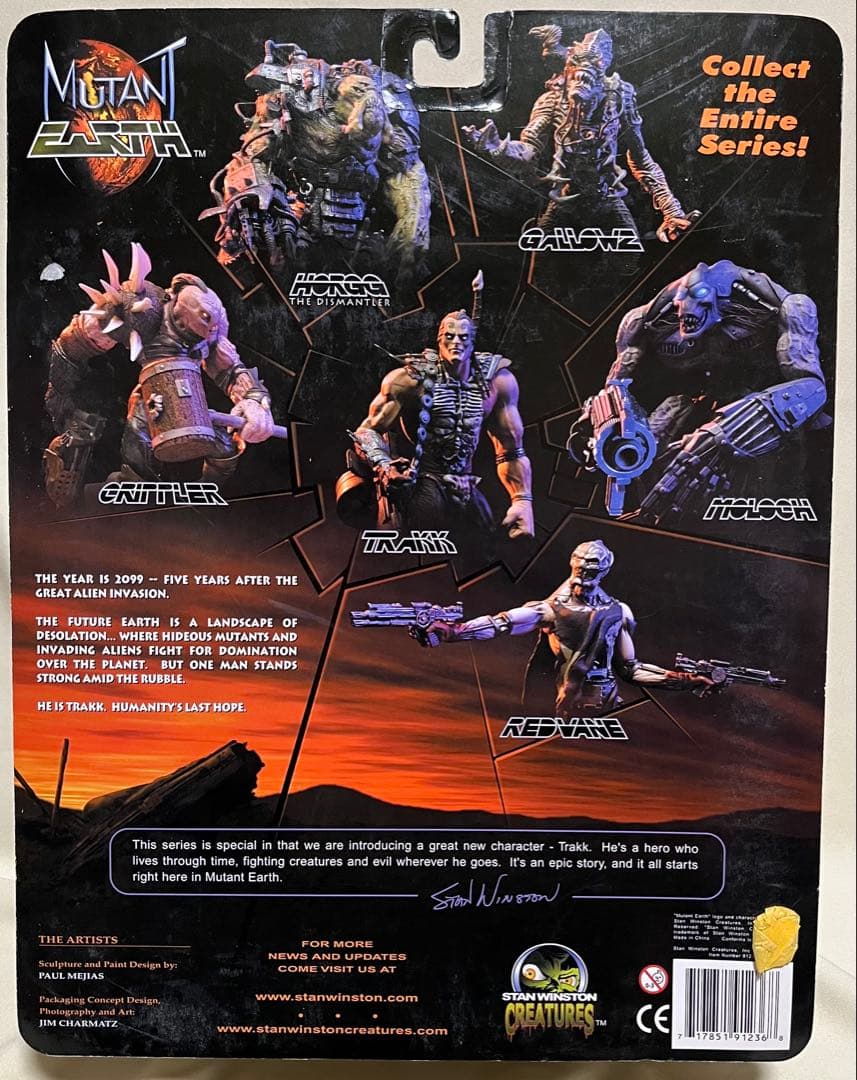スタン・ウィンストン　ミュータント・アース　フィギュアセット　全6体揃い