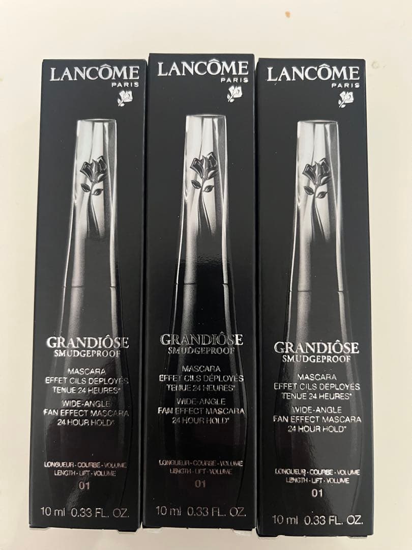 LANCOME GRANDIÔSE SMUDGEPROOF マスカラ　3本セット