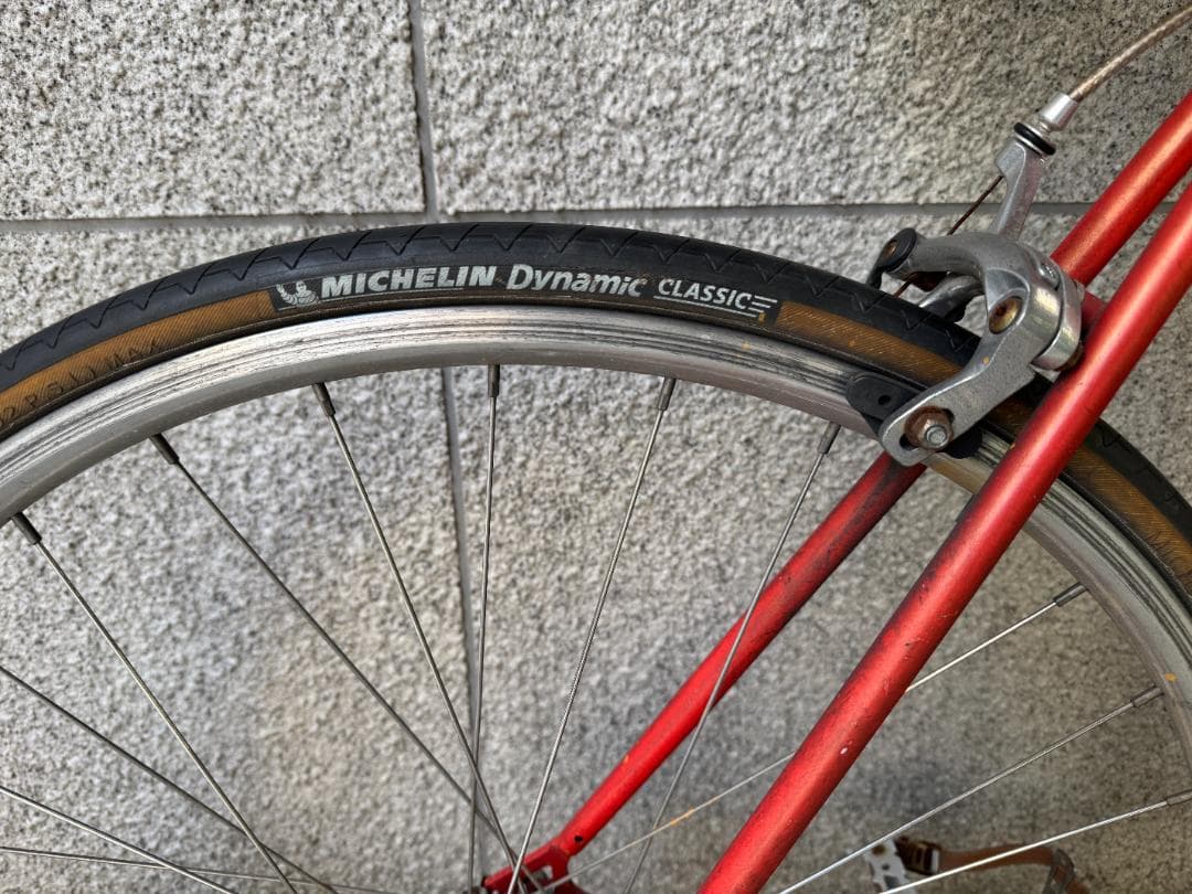 k*m様 オレンジxレザー ピストバイク(Diners)