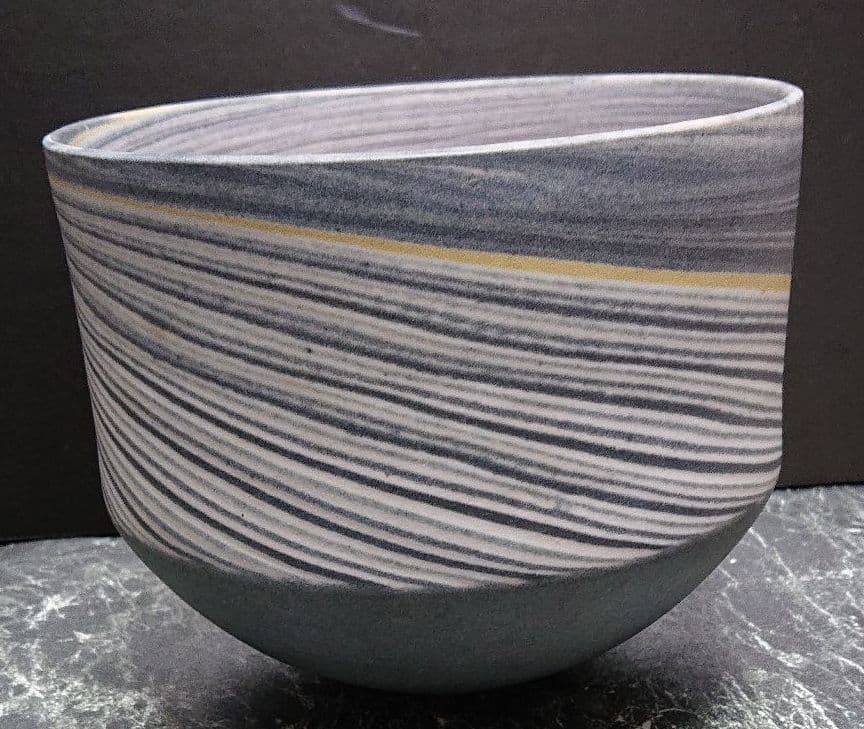 ☆ライナー・ドス(ドイツ現代陶芸家)☆ボウル☆とても品の良い綺麗なボウルです。