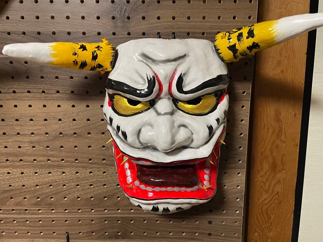 石見神楽　神楽面No.35