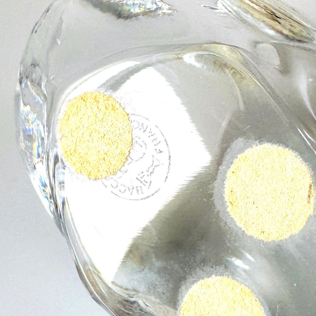 【バカラ】動物 カモ 置物 インテリア★美品★金運2