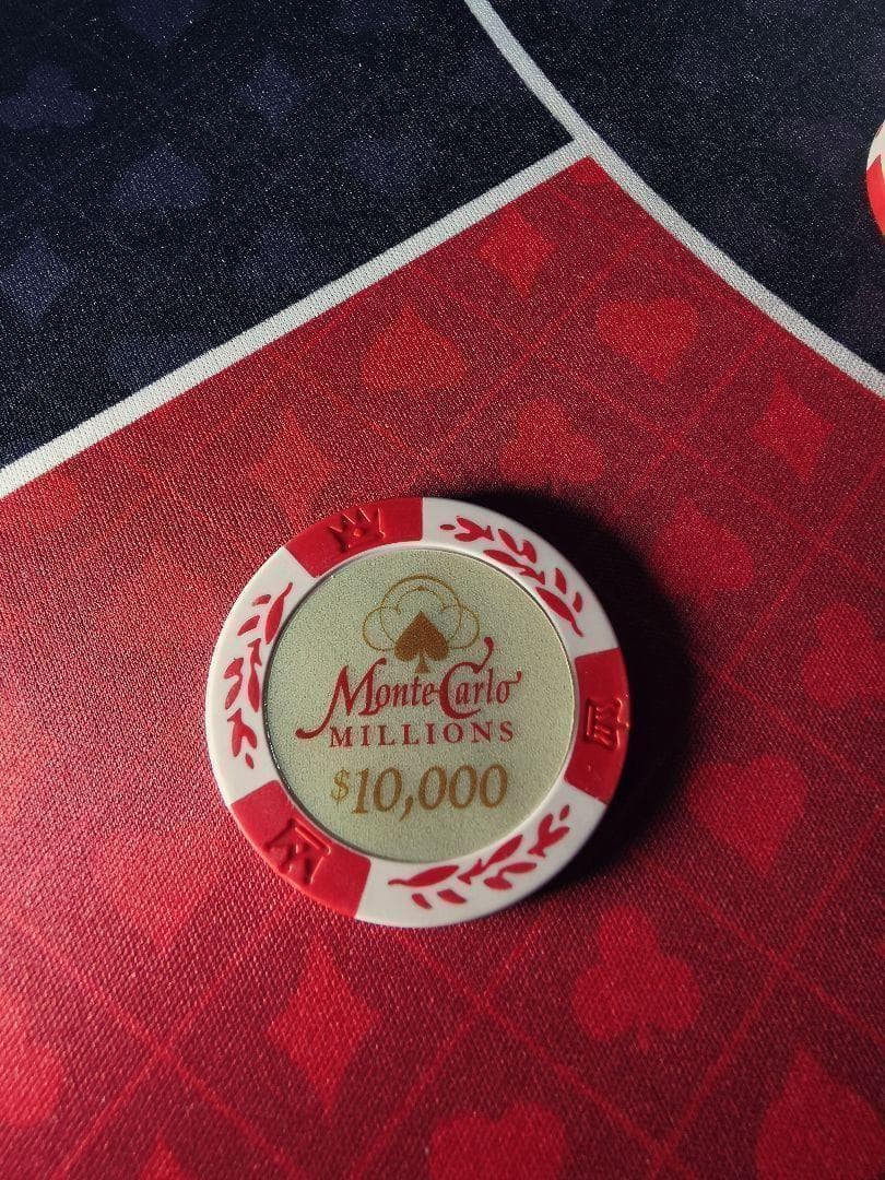 ポーカーチップ☆モンテカルロ・ミリオンズ☆200枚Cセット