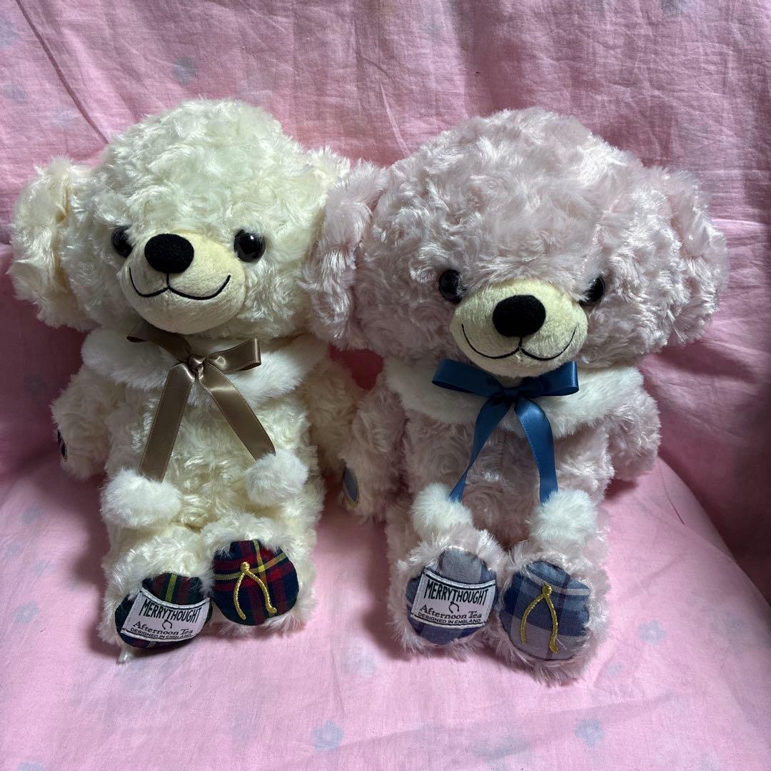 アフタヌーンティー ✖︎メリーソート テディベア　2体セット