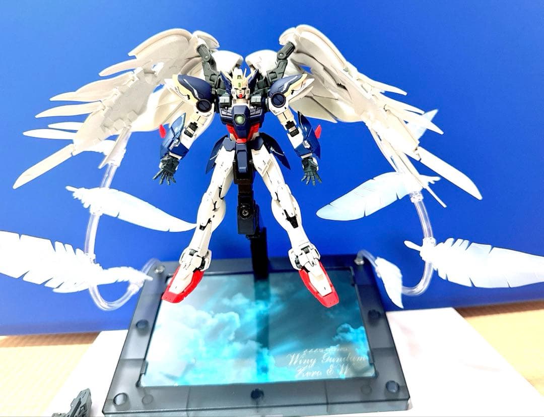 RG 1/144 ガンダムゼロEW 【ゼラフィムフェザー】トールギスEW セット
