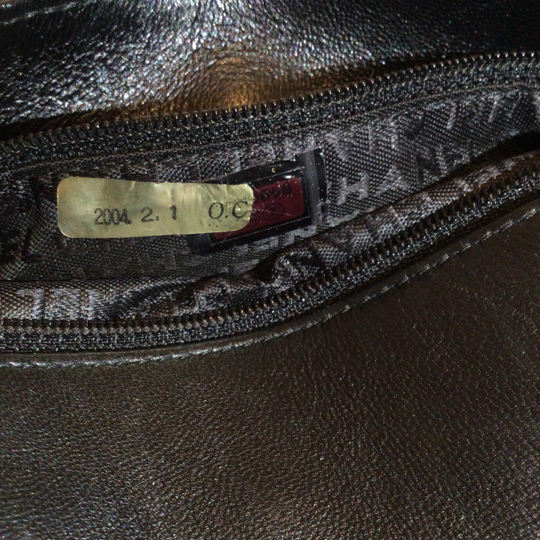 シャネル　カメリア　パーティーバッグ　チェーンウォレット　黒　アクセサリーポーチ