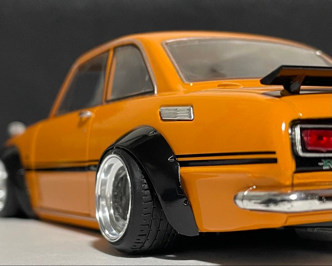 1/24 アシェット 国産名車 ISUZU ベレット GTR改 旧車 カスタム