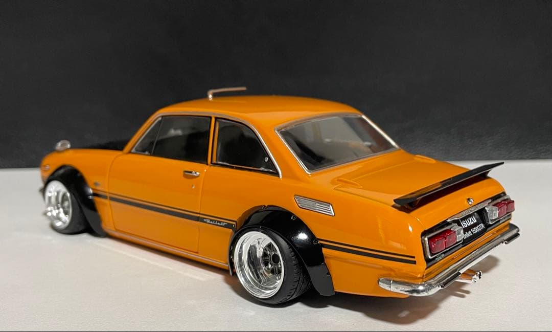 1/24 アシェット 国産名車 ISUZU ベレット GTR改 旧車 カスタム