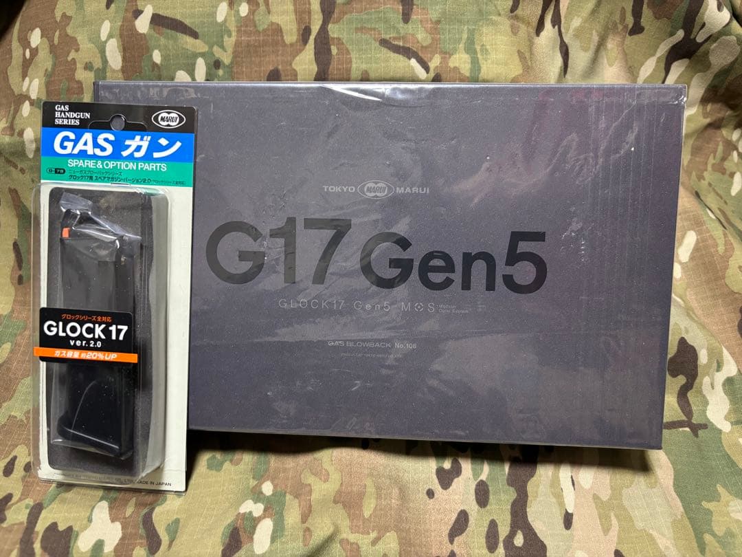 マルイ GLOCK17 グロック17 Gen5 予備マガジン付 mos