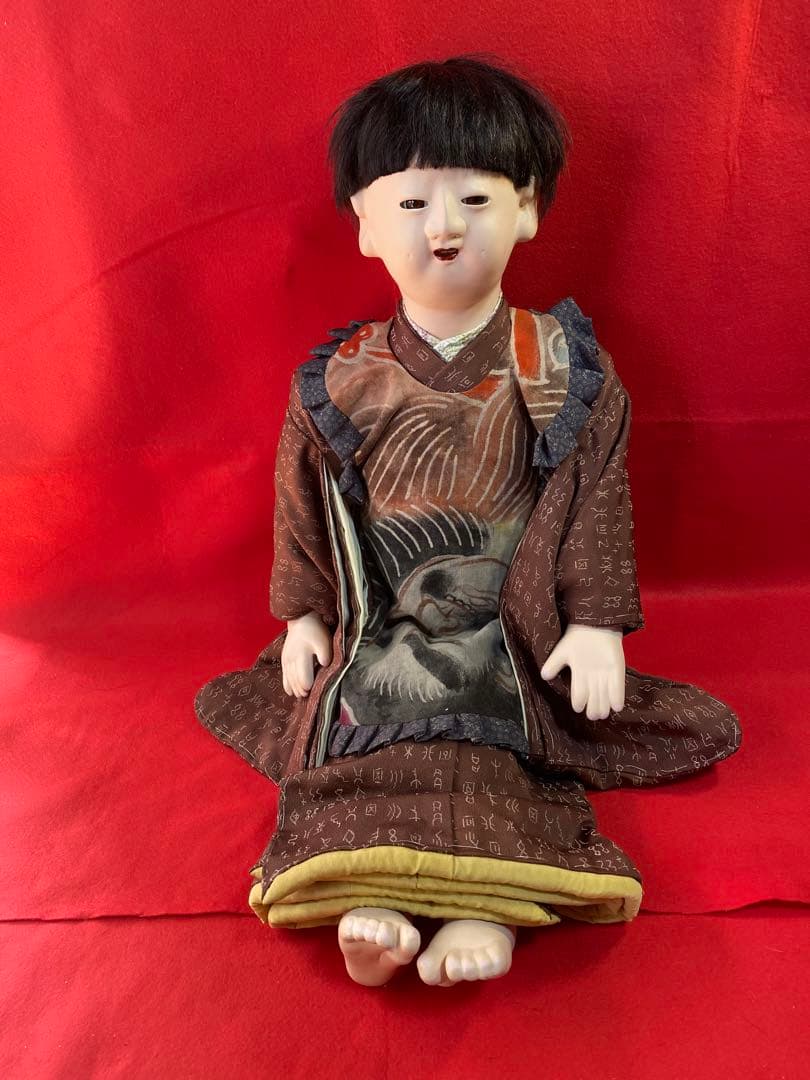 市松人形　男の子、ハンドメイド