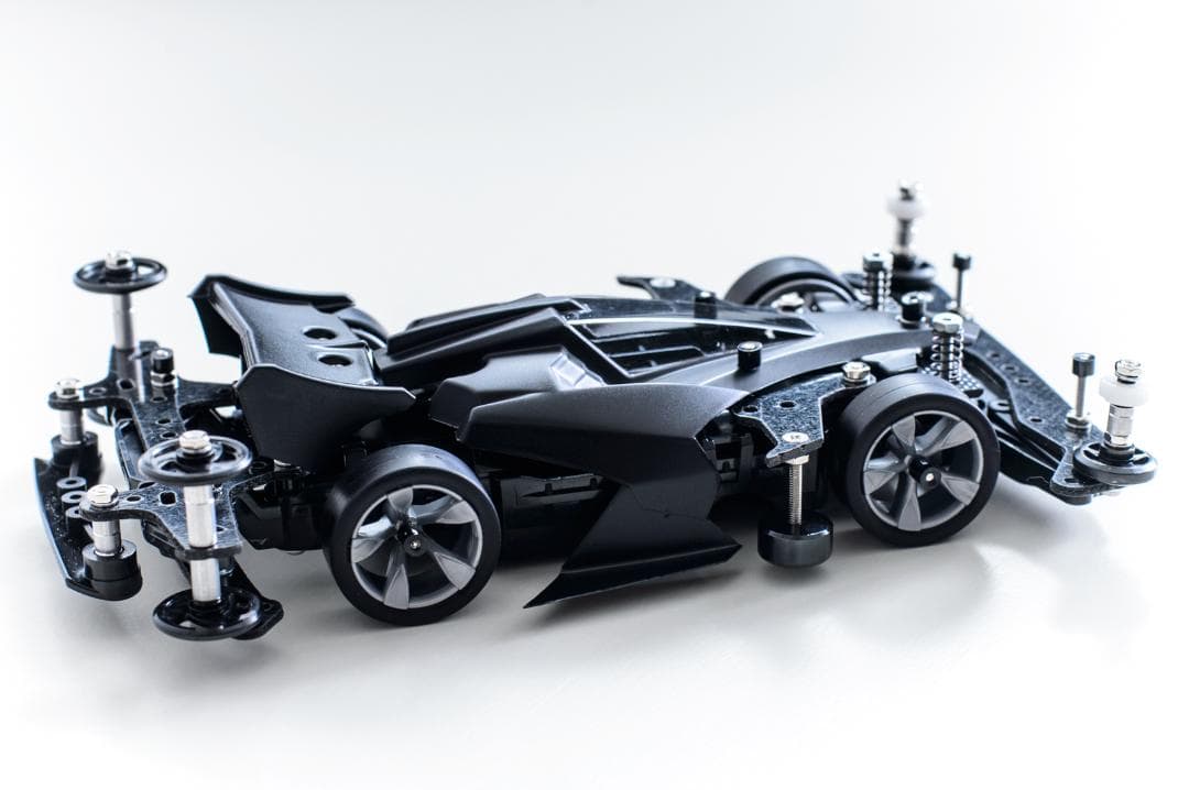 限定★ミニ四駆完成品★アバンテMk.II MSカスタムベース 塗装済み未走行