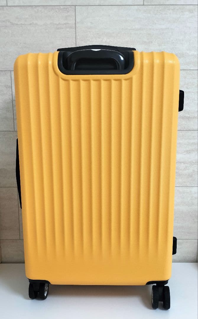 【中古】New Tripスーツケース Lサイズ：7泊以上/95Lイエロー