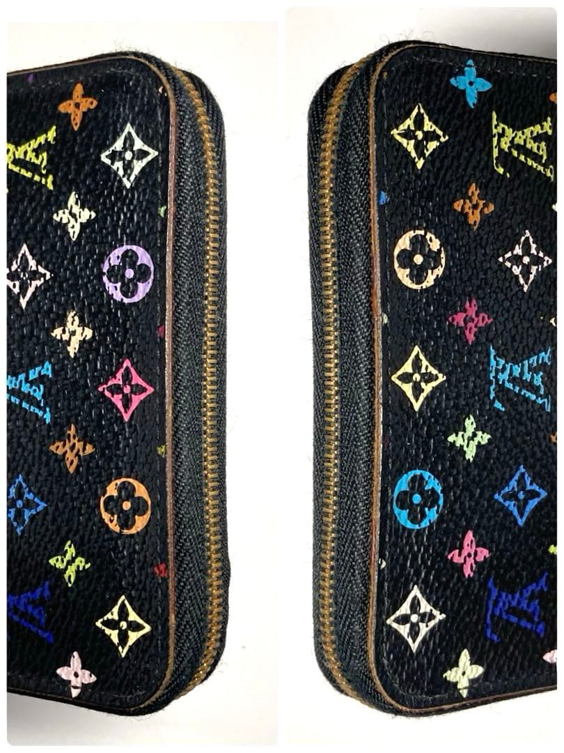 ルイヴィトン　モノグラム　マルチカラー　ジッピーパース　ケース　箱付