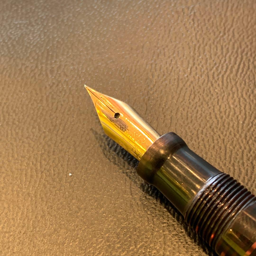 【実用可能！稼働品！】パーカー　バキューマチック　14Kニブ