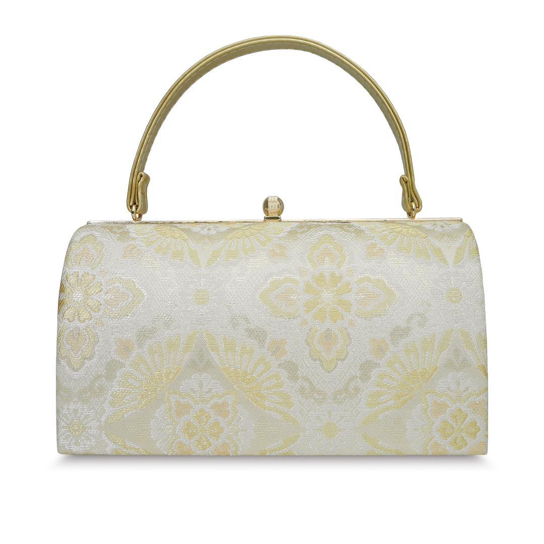 和装 草履バッグセット フォーマル 帯地 結婚式 留袖 uzouri40-G