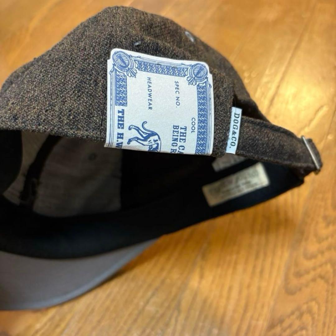 THE H.W.DOG&CO. ウール トラッカーキャップ