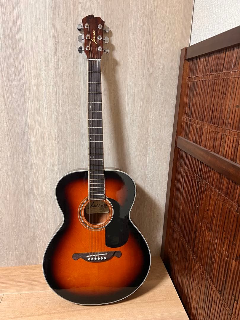 James ジェームス アコースティックギター 本体のみ 現状品