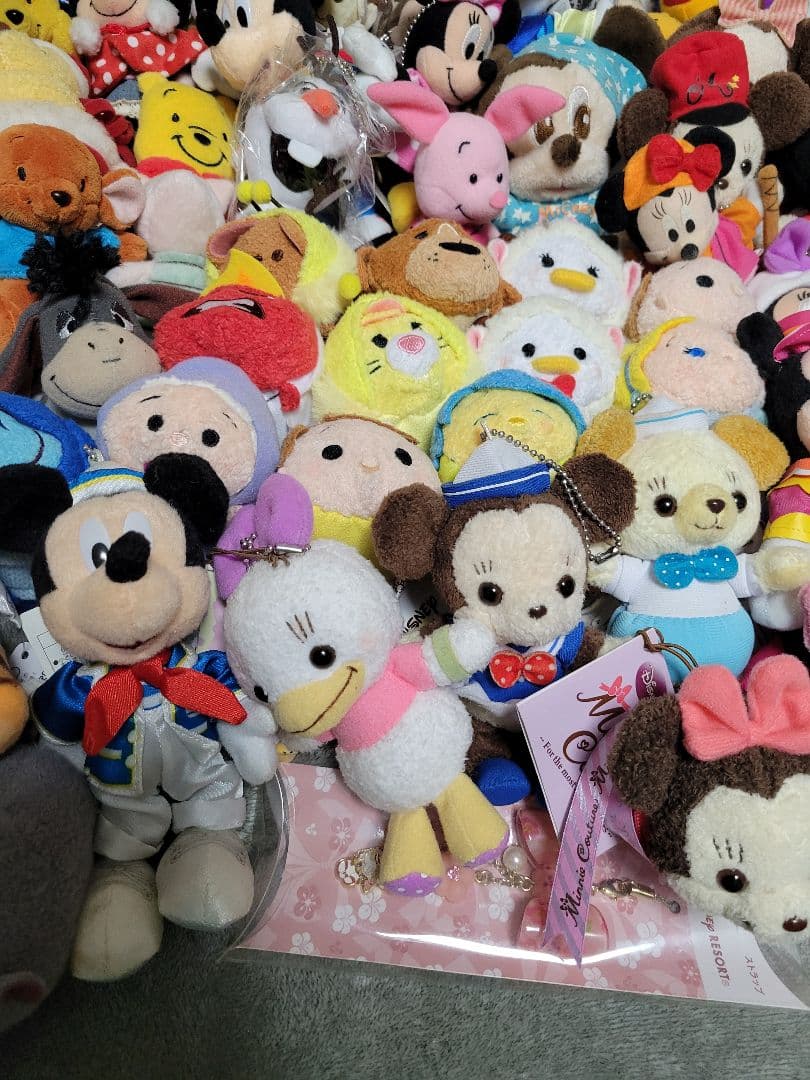 ディズニー ぬいぐるみ マスコット キーホルダー 大量 100点　まとめ売り