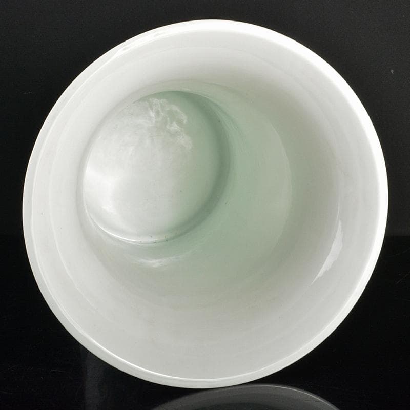 鍋島焼　色鍋島　七代　小笠原藤右衛門作　牡丹文　筒花瓶　共箱　M　R6701B