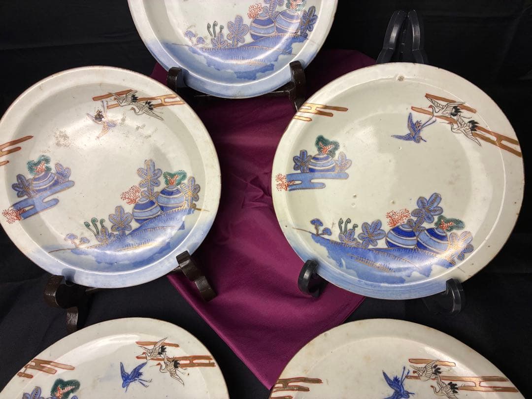 伊万里焼 金襴手 皿