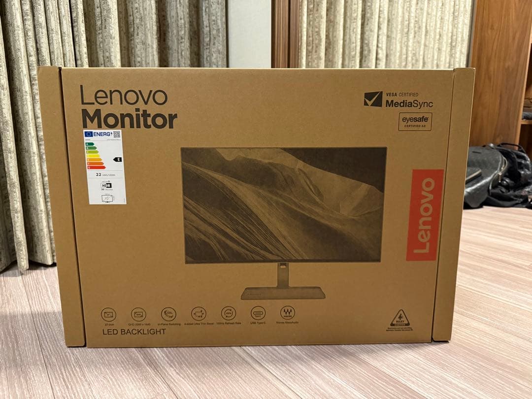 Lenovo L27h-4A 27インチ QHD 100HZ