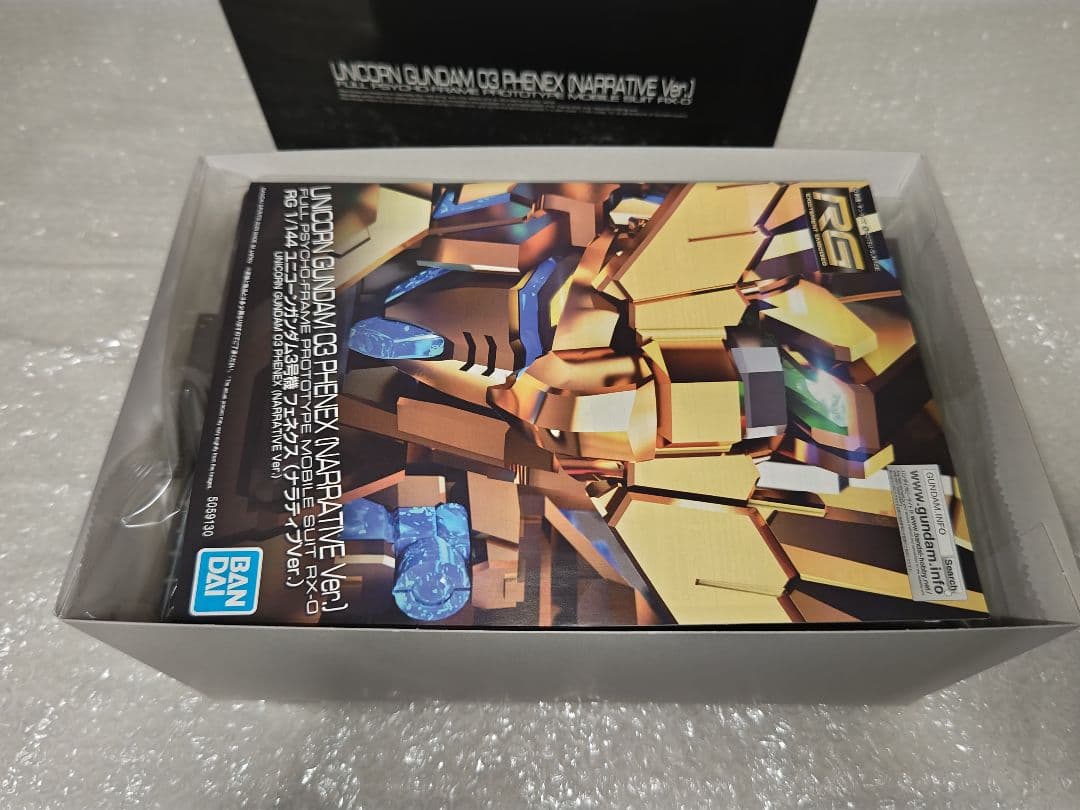 新品未使用 RG ユニコーンガンダム 3号機 フェネクス 1/144 ナラティブ