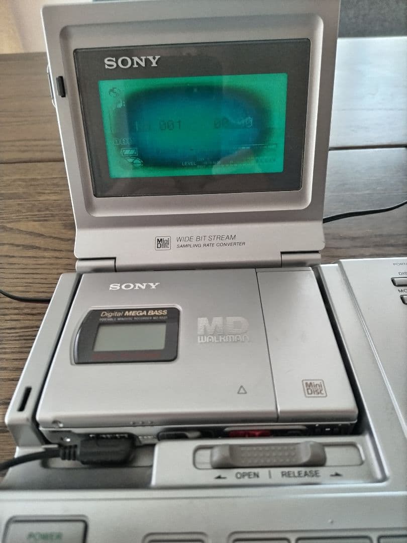 SONY　ポータブル MD　　　 レコーディングシステム
