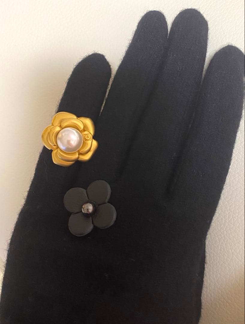 未使用 クレイサス パール イヤリング ブローチ リング セット 限定品