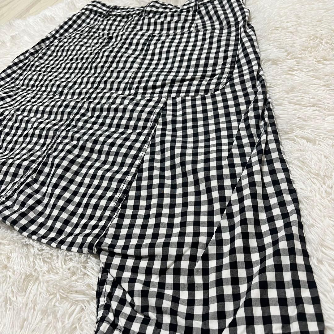 BLACK COMME des GARCONS ギンガムチェック サルエルパンツ