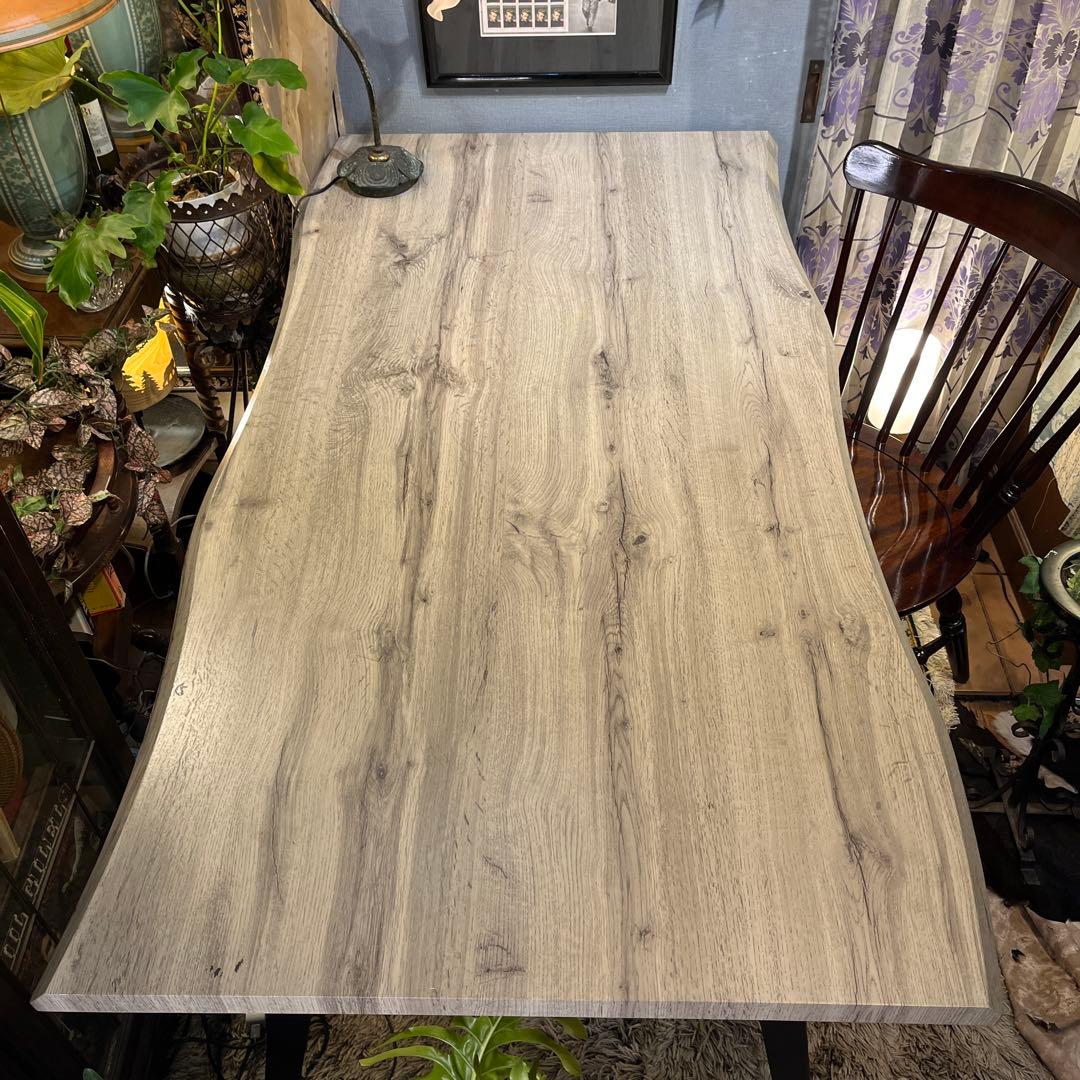 なっちゃん 　天板のみ　インダストリアル系　一枚板風　ダイニングテーブル