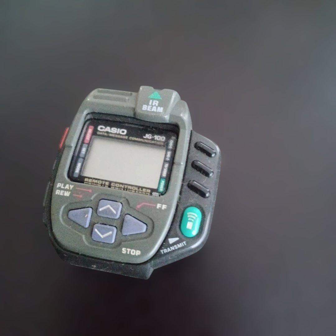 CASIO JG-100 サイバークロス 赤外線リモコン ジャンク