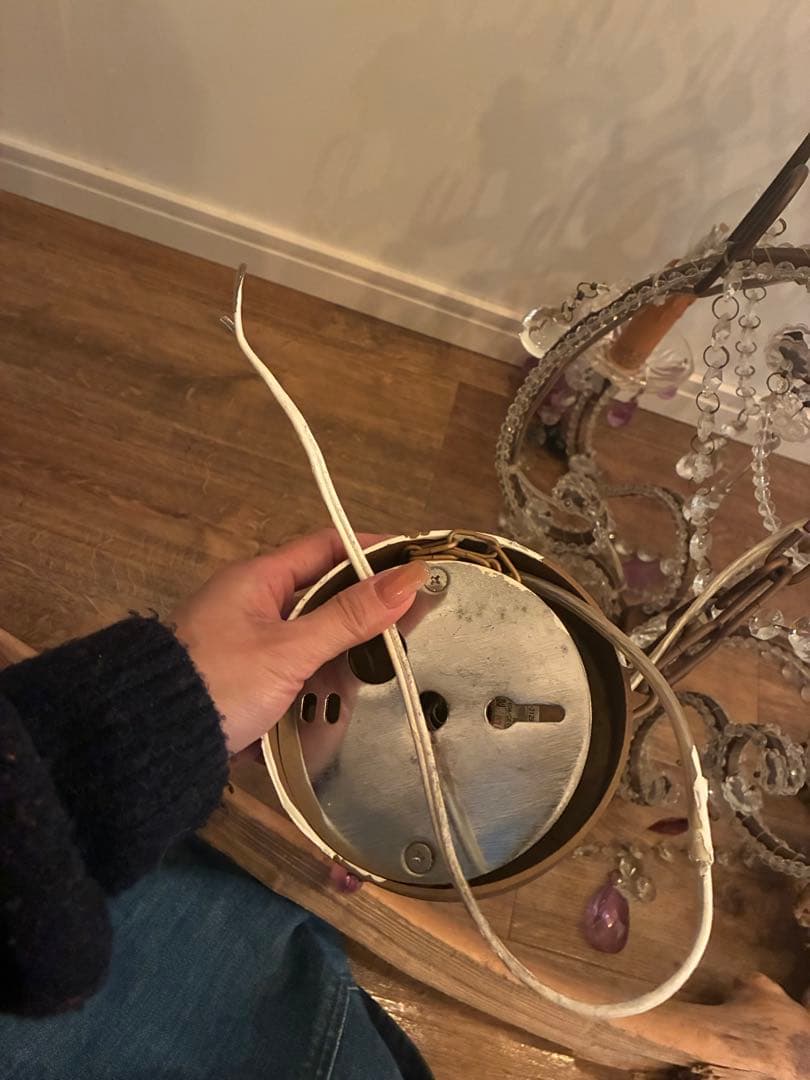 シャンデリア美品