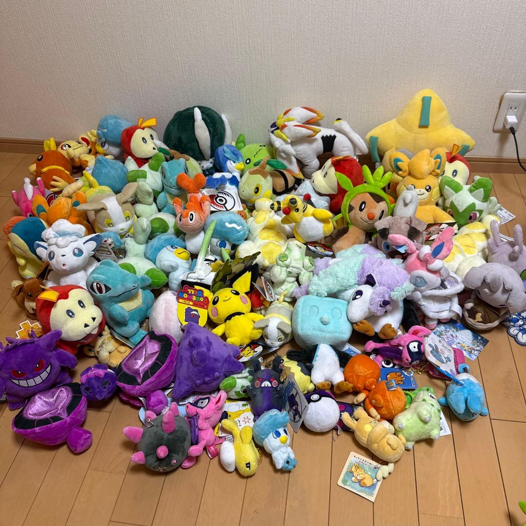 ポケモンセンター限定 ぬいぐるみ まとめ売り 紙タグ付き