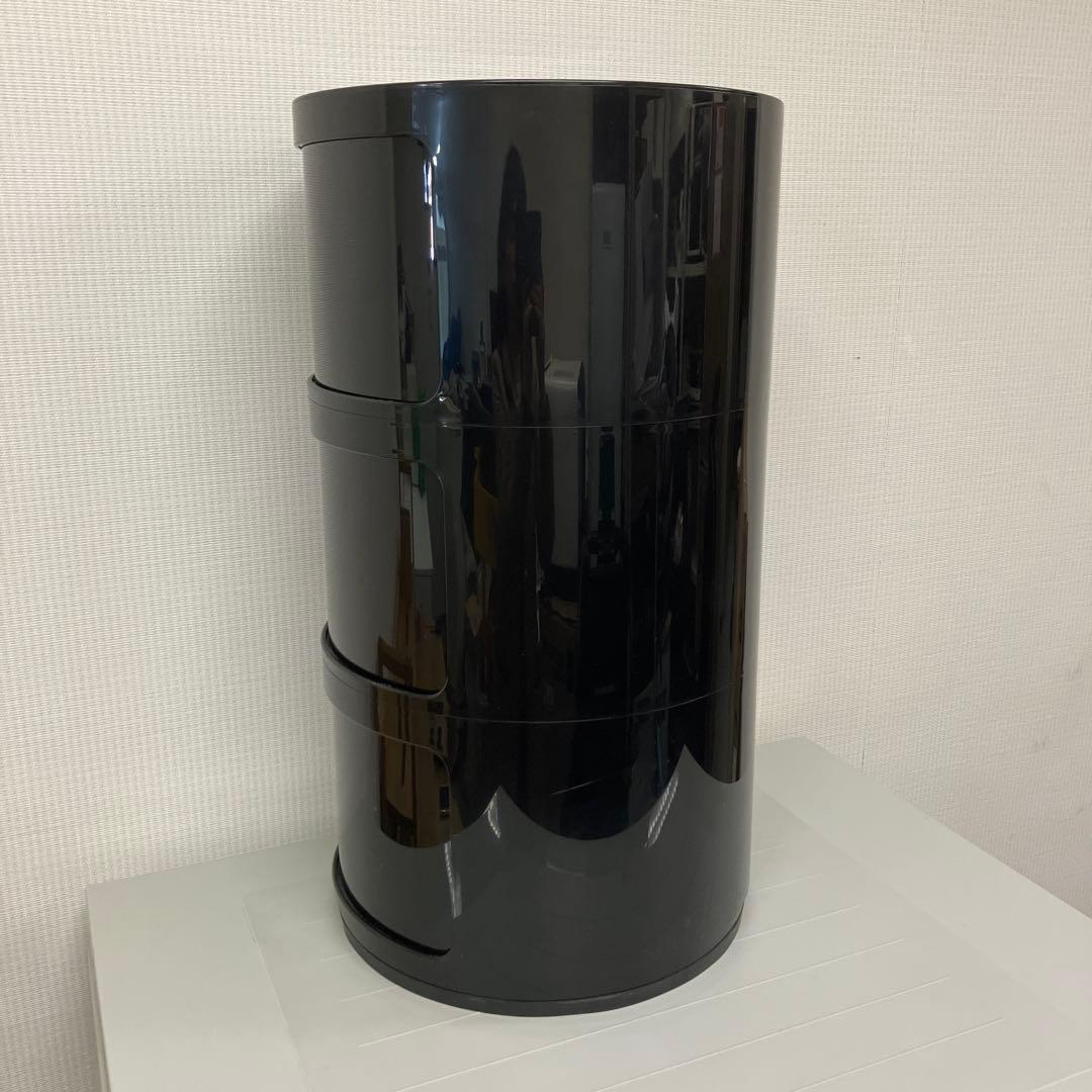 カルテル kartell COMPONIBILI コンポニビリ 3段　ブラック