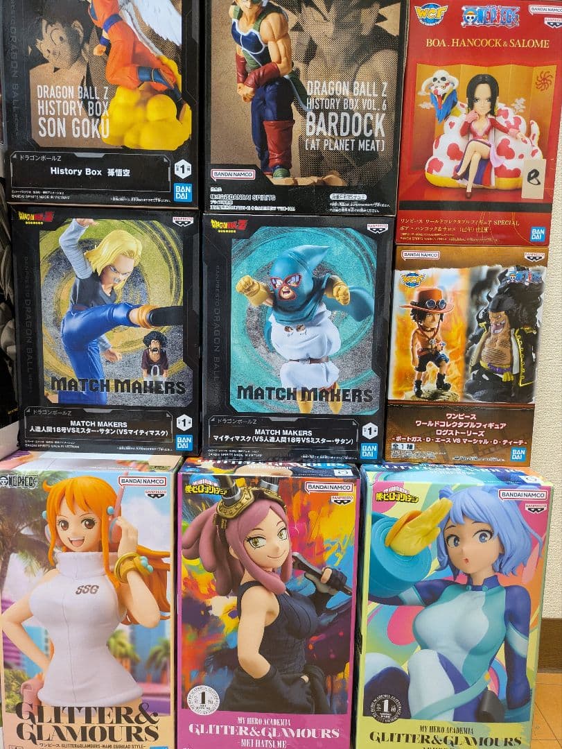 ジャンプ系プライズ　フィギュア　16個　まとめ売り