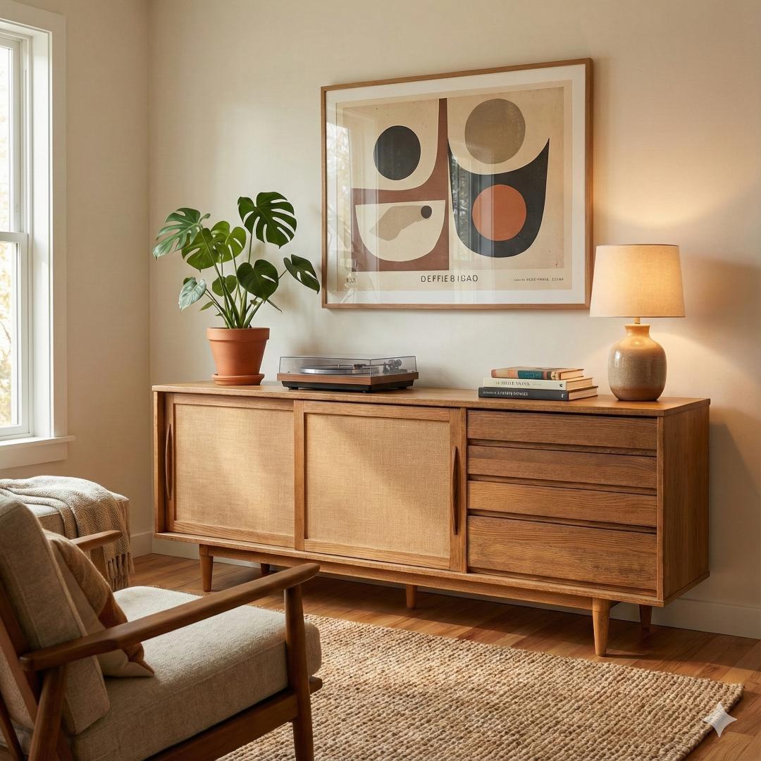 【新春セール】モモナチュラル VENT サイドボード 170 WOOD 北欧