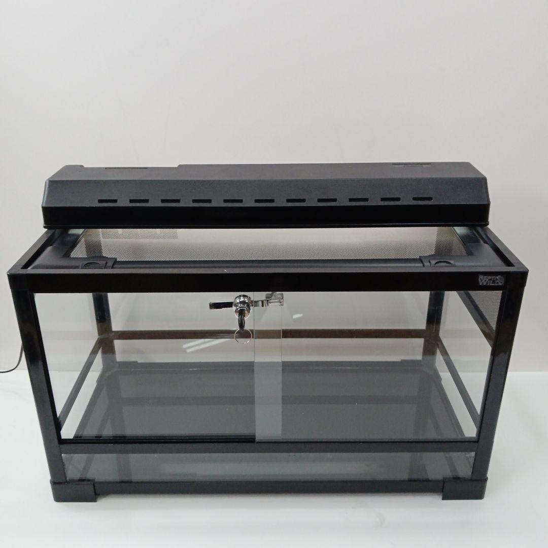 中古爬虫類三晃商会ケージ60ｃｍセット