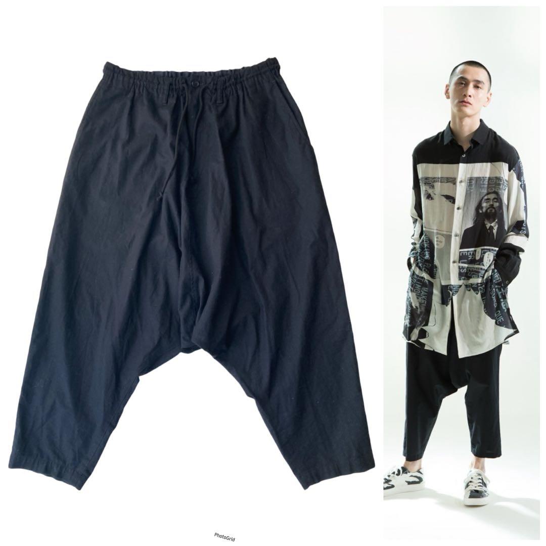 YOHJI YAMAMOTO ヨウジヤマモト 18aw 定番 サルエルパンツ M