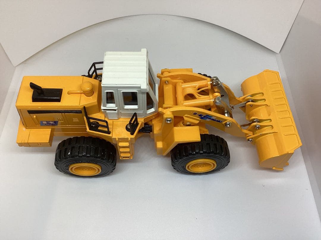 ヨネザワ　ダイヤペットミニカーK-25 川崎ホイールローダ 90Z-III絶版品