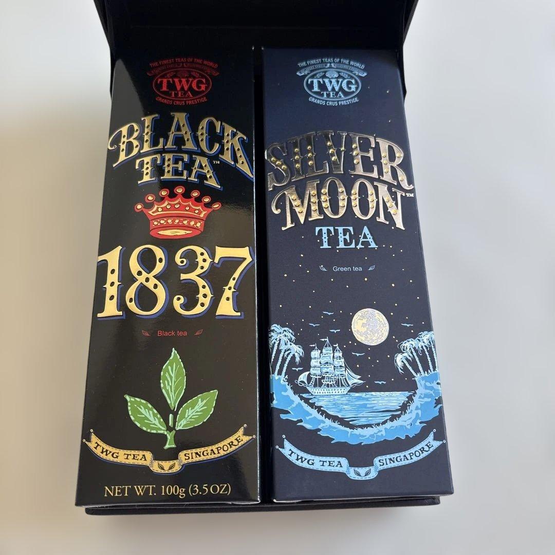 TWG Tea シルバームーン、ブラックティーセット
