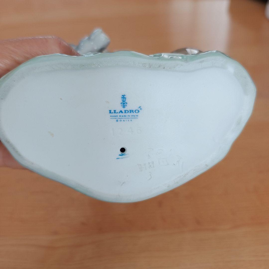 絶版LLADRO リヤドロ No.1246『おとなしくしてね』