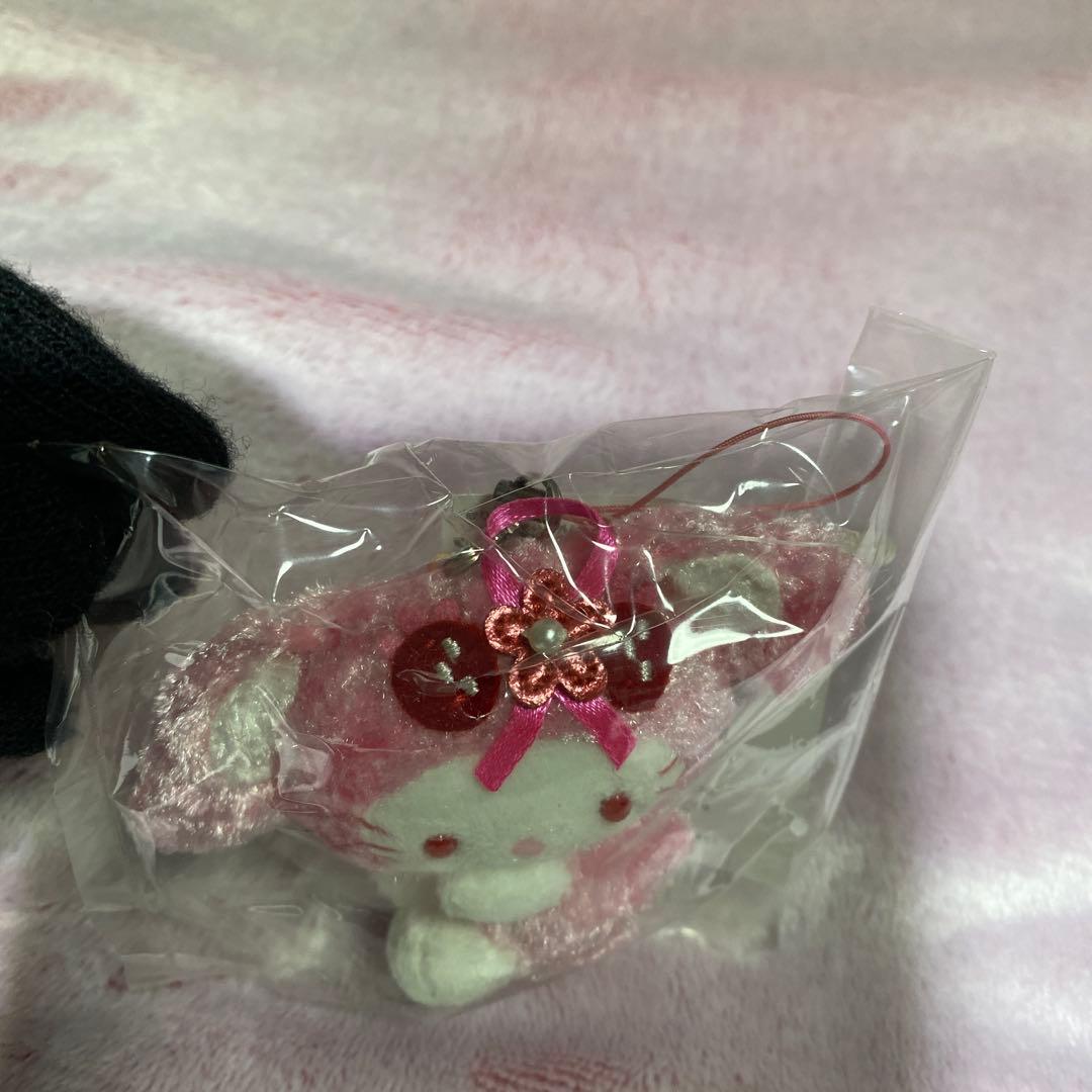 新品未開封 正規品 ハローキティ ピンクリボンフェスティバル マスコット　激レア