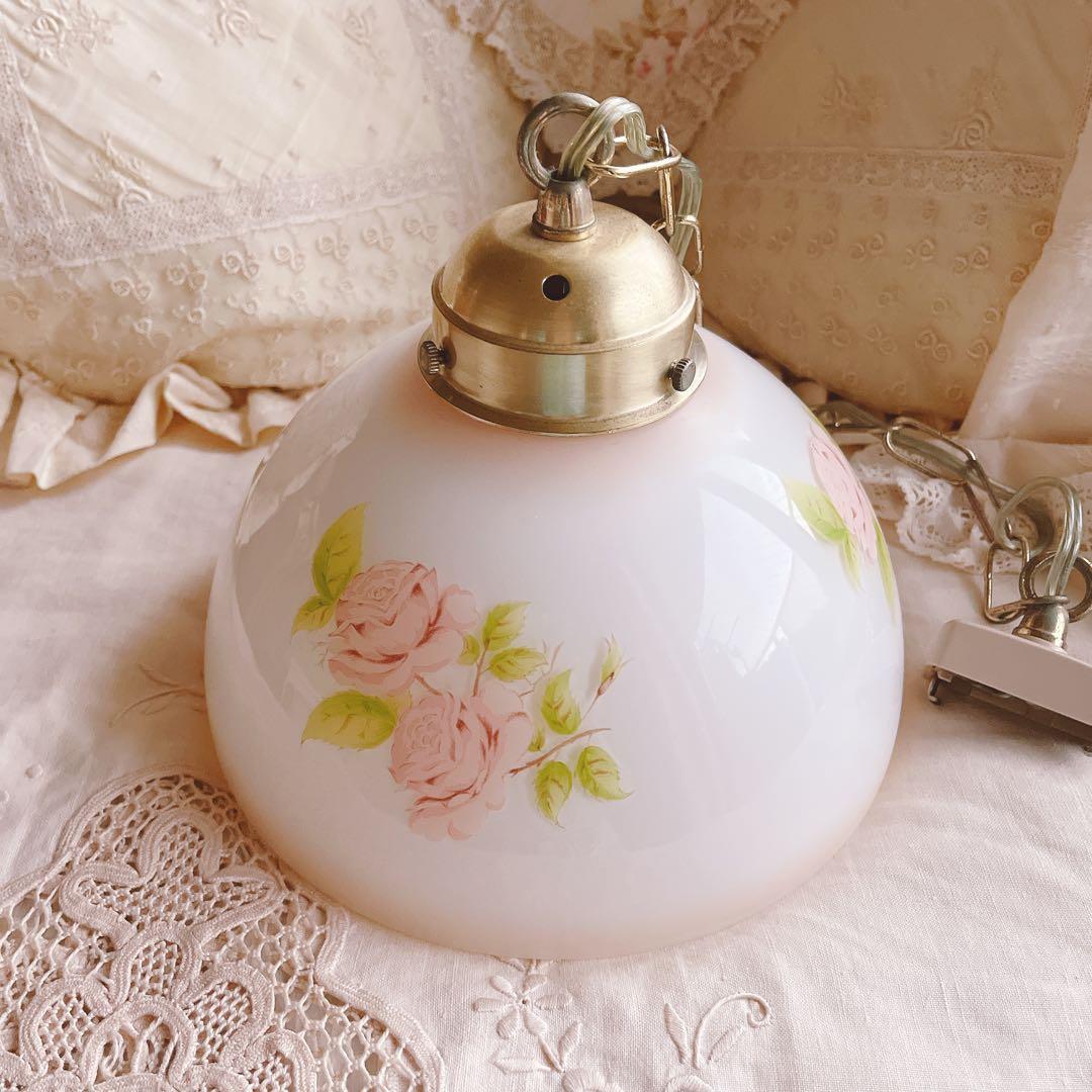 12/31までの出品♡イマンダイアナローズランプシェードマニーローズニトリ薔薇