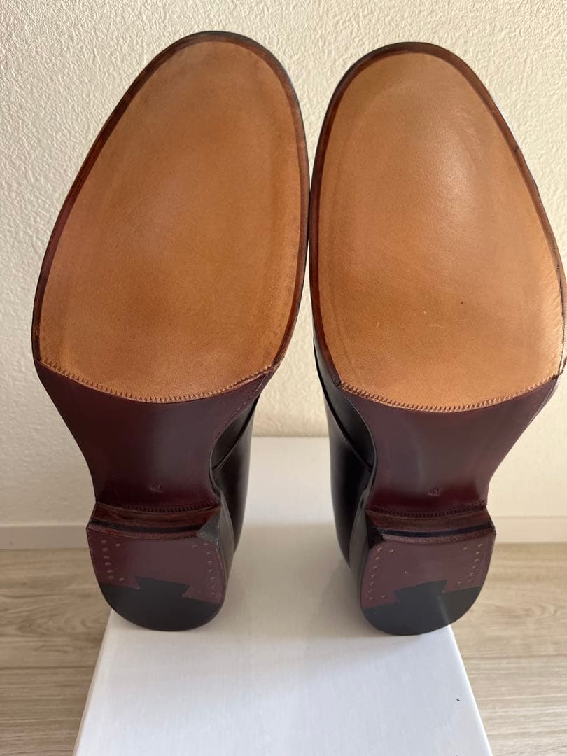 【新品】F.LLI Giacometti FG603 GRIGIA ダブルモンク