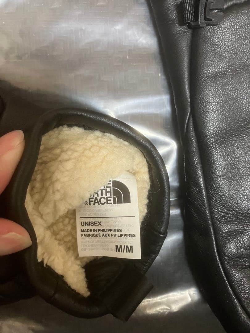s*1様 THE NORTH FACE LEATHER IL SOLO GLOV