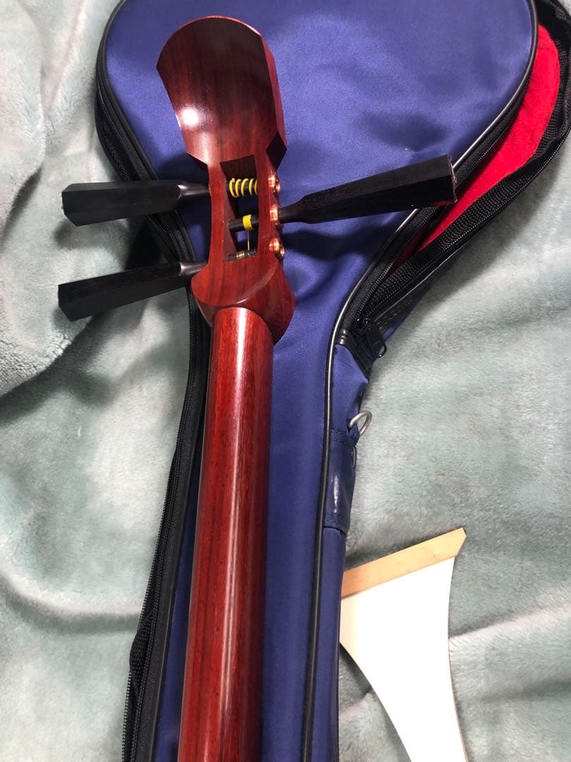 た*ん様 にちわ　銀河印　津軽三味線　太棹　花梨